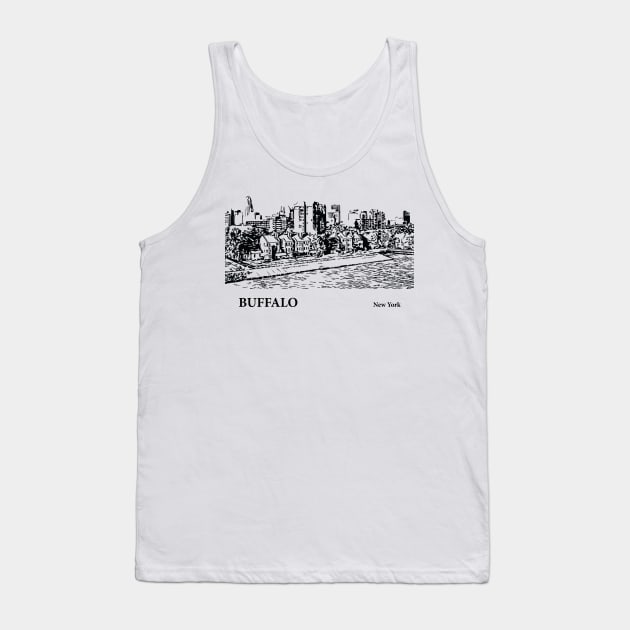 Buffalo - New York Tank Top by Lakeric